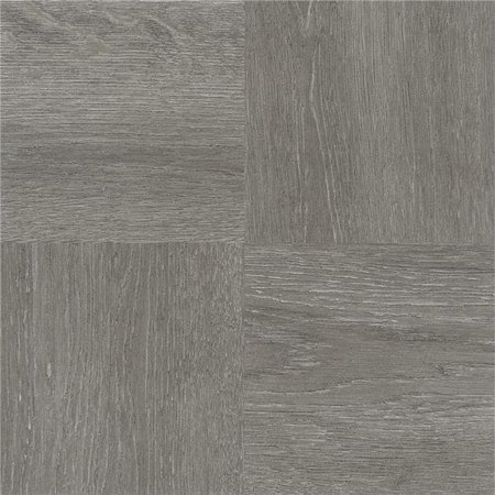 ACHIM IMPORTING Achim FTVWD22945 12 x 12 in. Tivoli Self Adhesive Vinyl Floor 45 Tile; Charcoal Grey Wood - 45 sq. ft. FTVWD22945